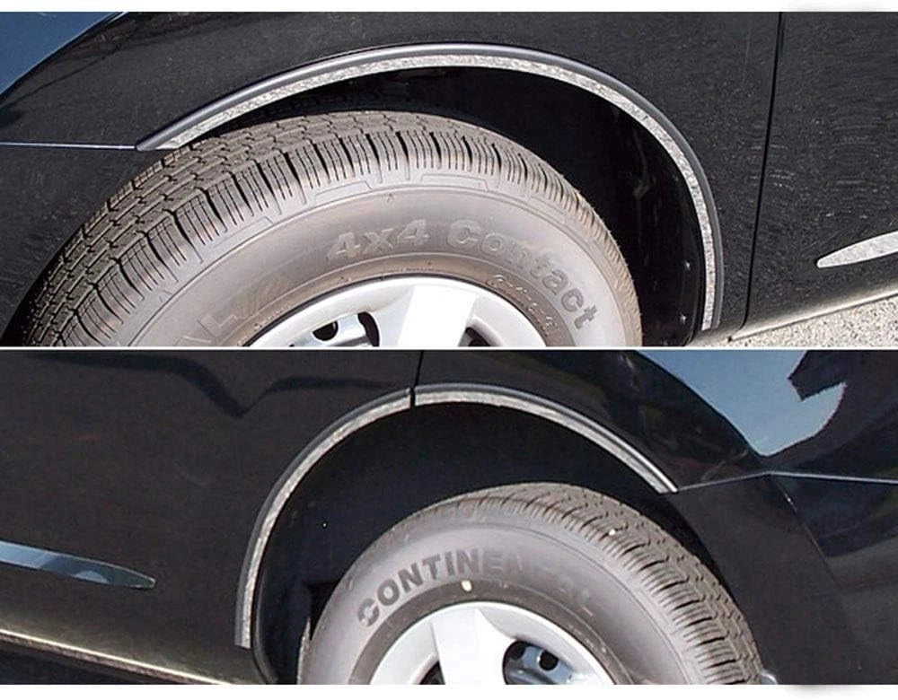 6p Luxury FX Chrome Fender Trim w/Gasket fit for 2008-2013 Nissan Rogue
