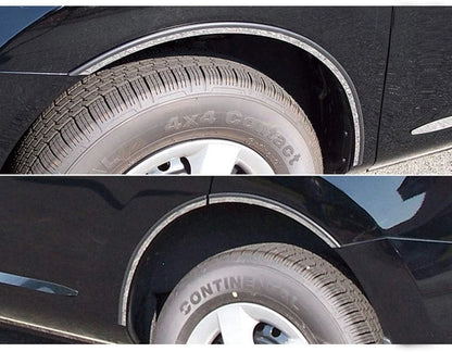 6p Luxury FX Chrome Fender Trim w/Gasket fit for 2008-2013 Nissan Rogue