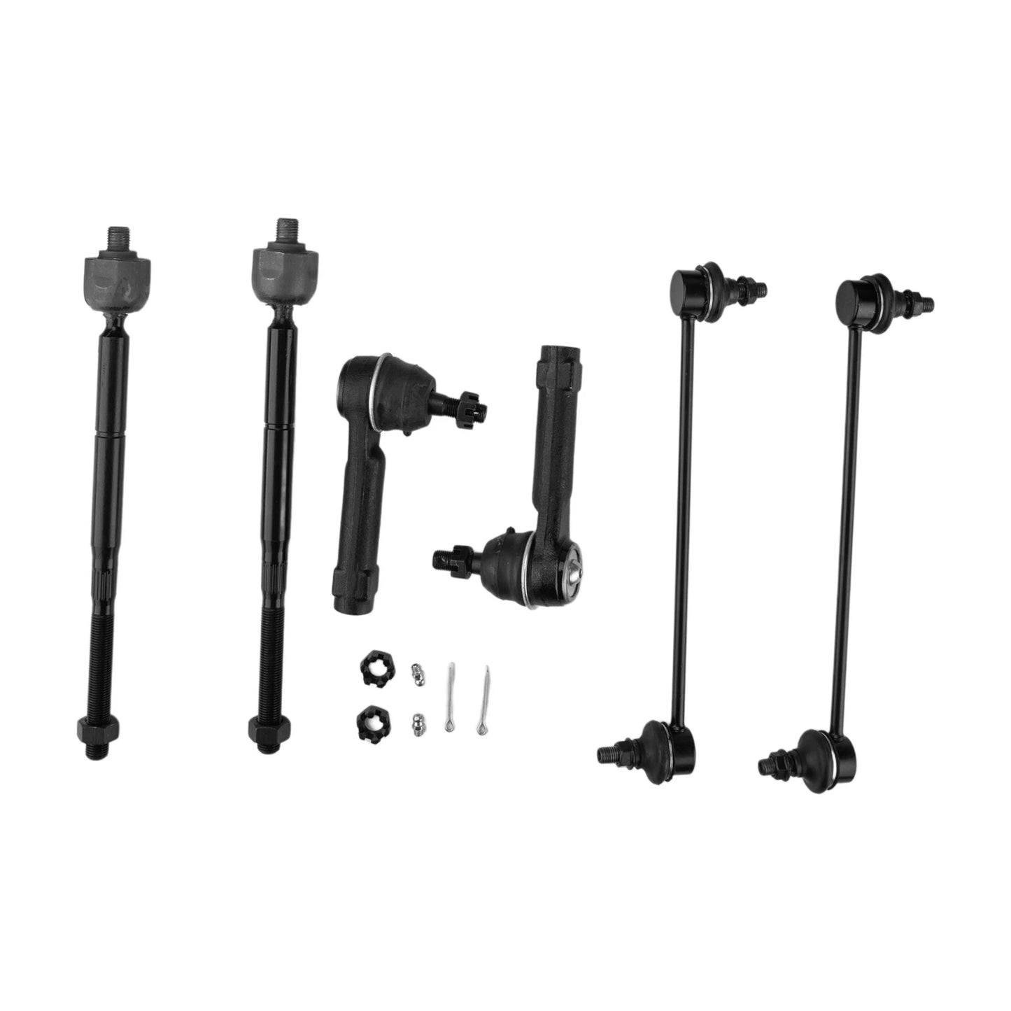 Front Lower Control Arms & Tie Rods Kit for Jeep Patriot Compass (2007–2014)