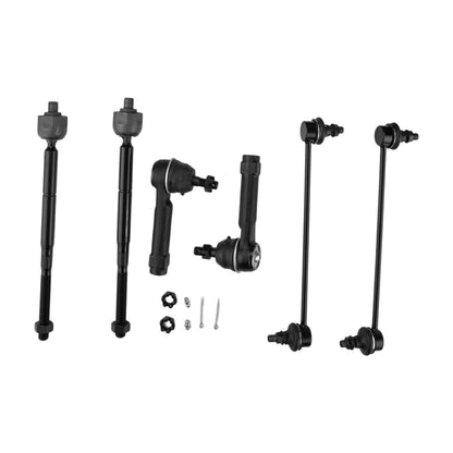 Front Lower Control Arms & Tie Rods Kit for Jeep Patriot Compass (2007–2014)