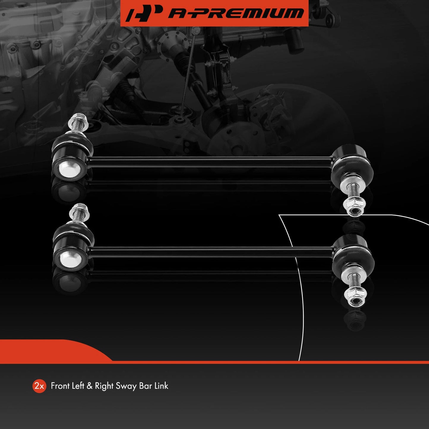 2X Front Side Stabilizer Bar Link for Chevrolet Spark (2016–2022)