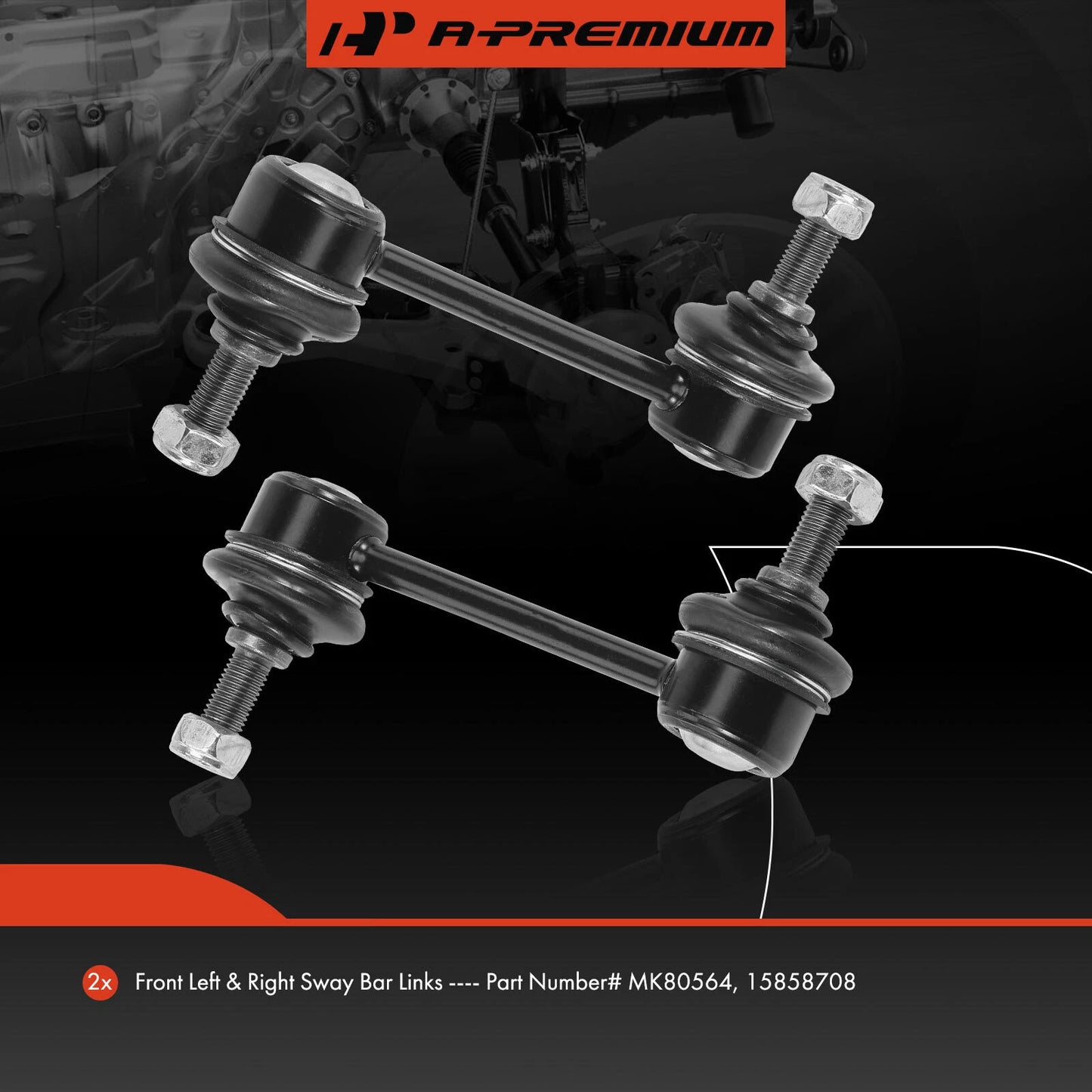2X Front Sway Bar Link for Dodge Avenger (1995–2000)