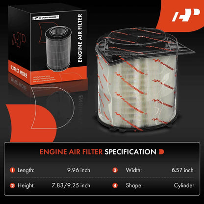 2X Engine Air Filter for Mercedes-Benz CLA45 AMG (2020–2023) GLA45 AMG (2021–2023)