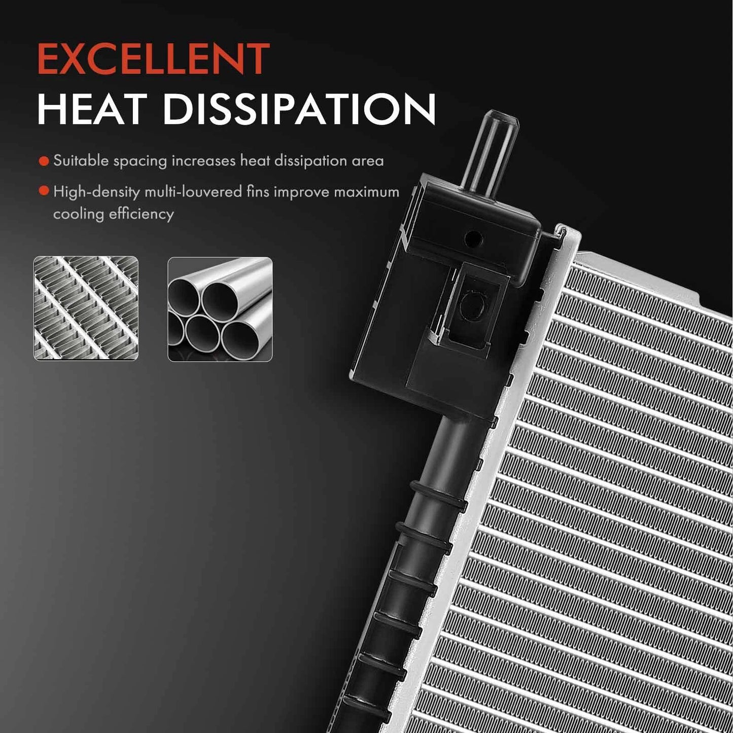 Aluminum Radiator for Chevrolet Volt (2011–2015)
