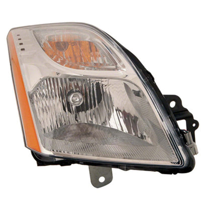 Replacement Passenger Side Head Light Assembly w/o Smoked Lens