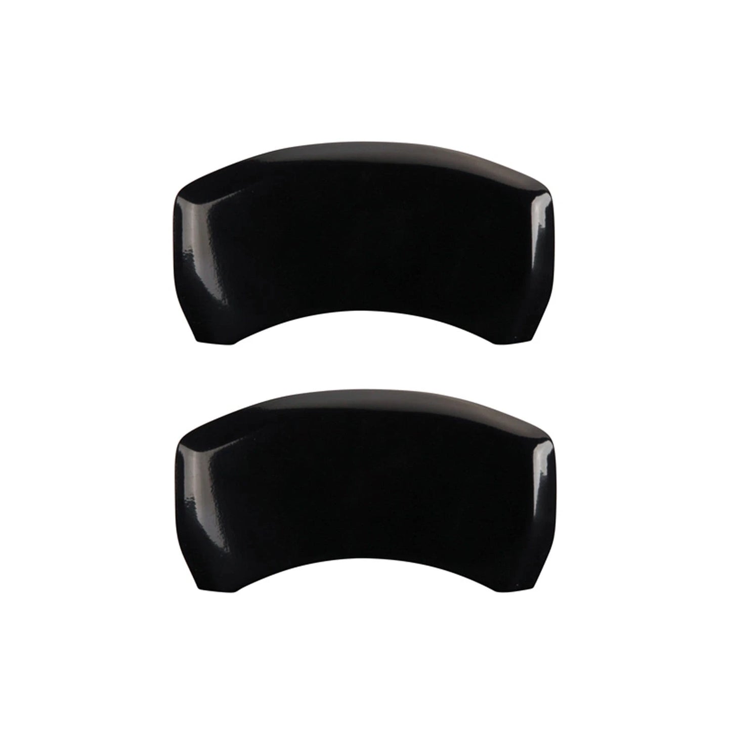 Caliper Covers 4 Piece Classic Black for 2007–2008 Mercedes SLK280 (AMG)