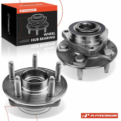 2X Rear Wheel Hub & Bearing Assembly for Chevrolet Camaro Cadillac CTS (2010–2015)