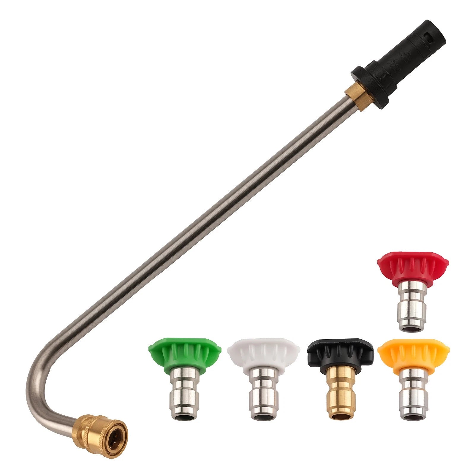 Gutter Cleaning Wand Kit for Karcher K2–K7 (5-Nozzle)