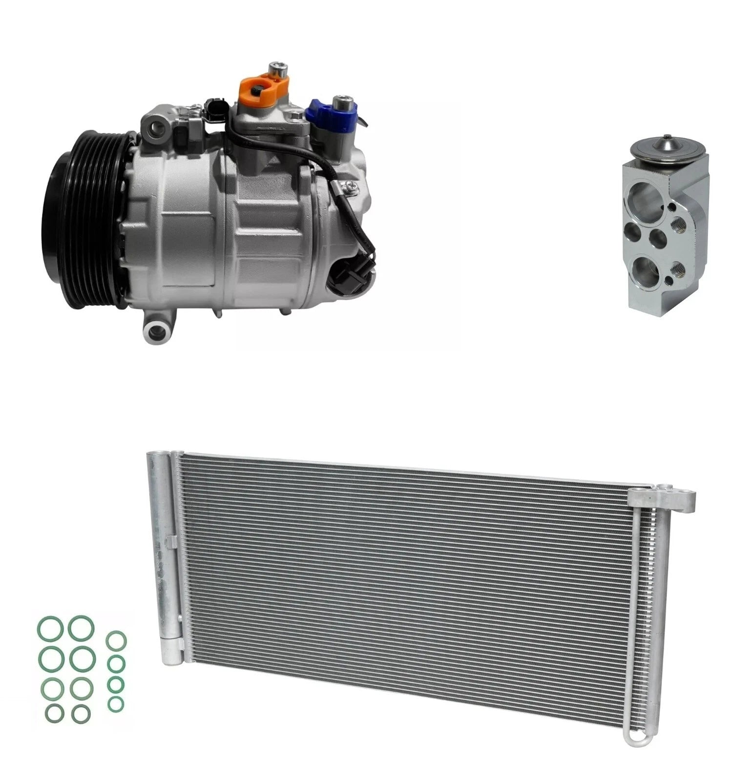 A C Compressor Kit With Condenser for Porsche Panamera 3.6L (2013–2013)
