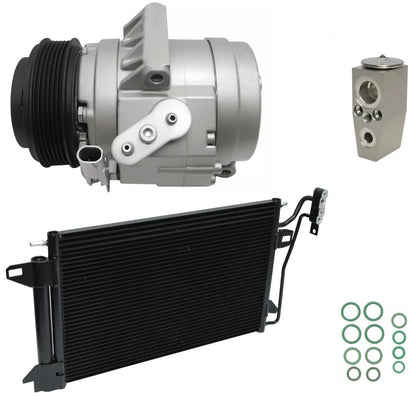A/C Compressor Kit with Condenser for Lincoln MKZ 3.5L (2010–2012)