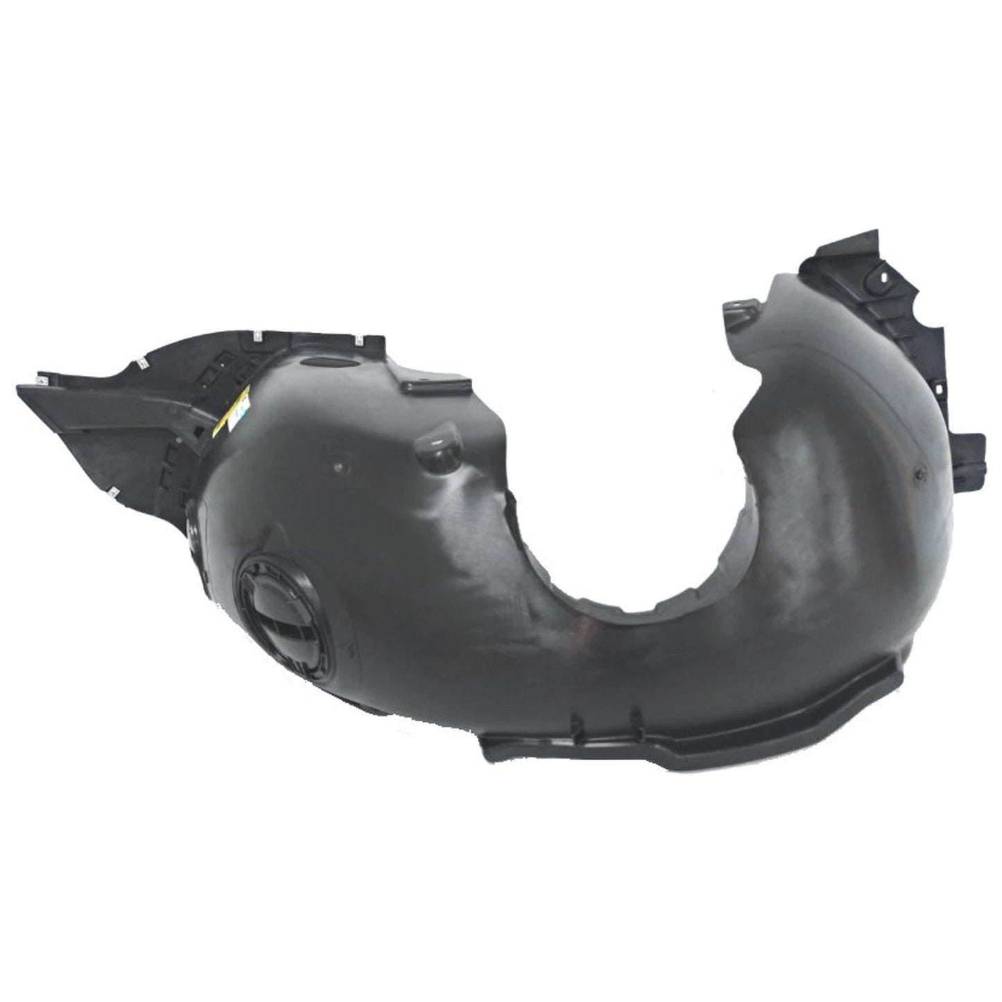 Replacement Polypropylene Driver Side Front Fender Liner w/Fog Lamps