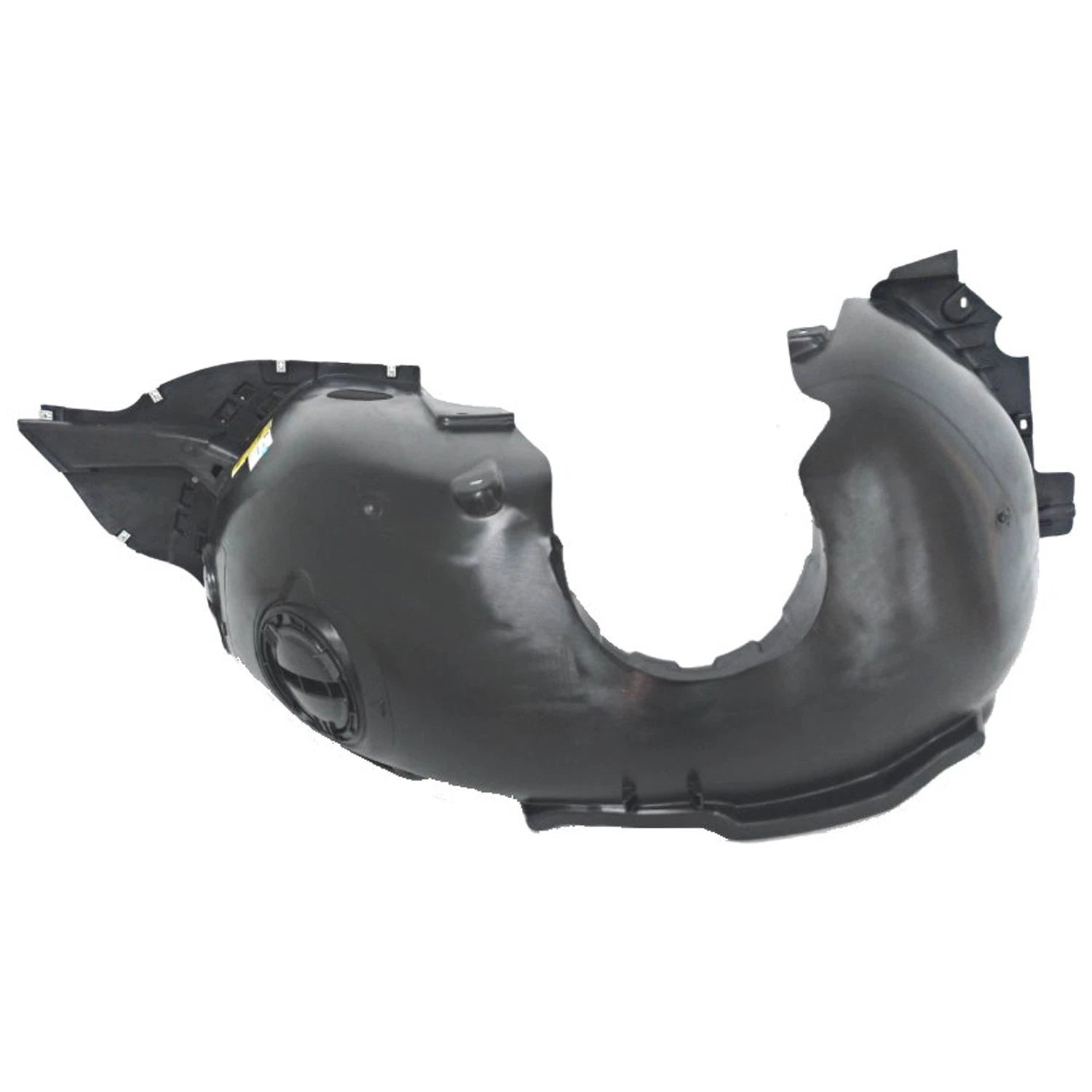 Replacement Polypropylene Driver Side Front Fender Liner w/Fog Lamps