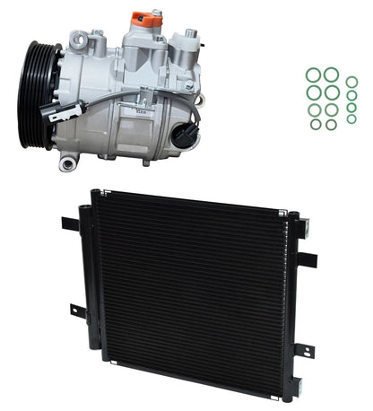 AC Compressor Kit With Condenser for Jaguar Vanden Plas 4.2L (2005–2005)