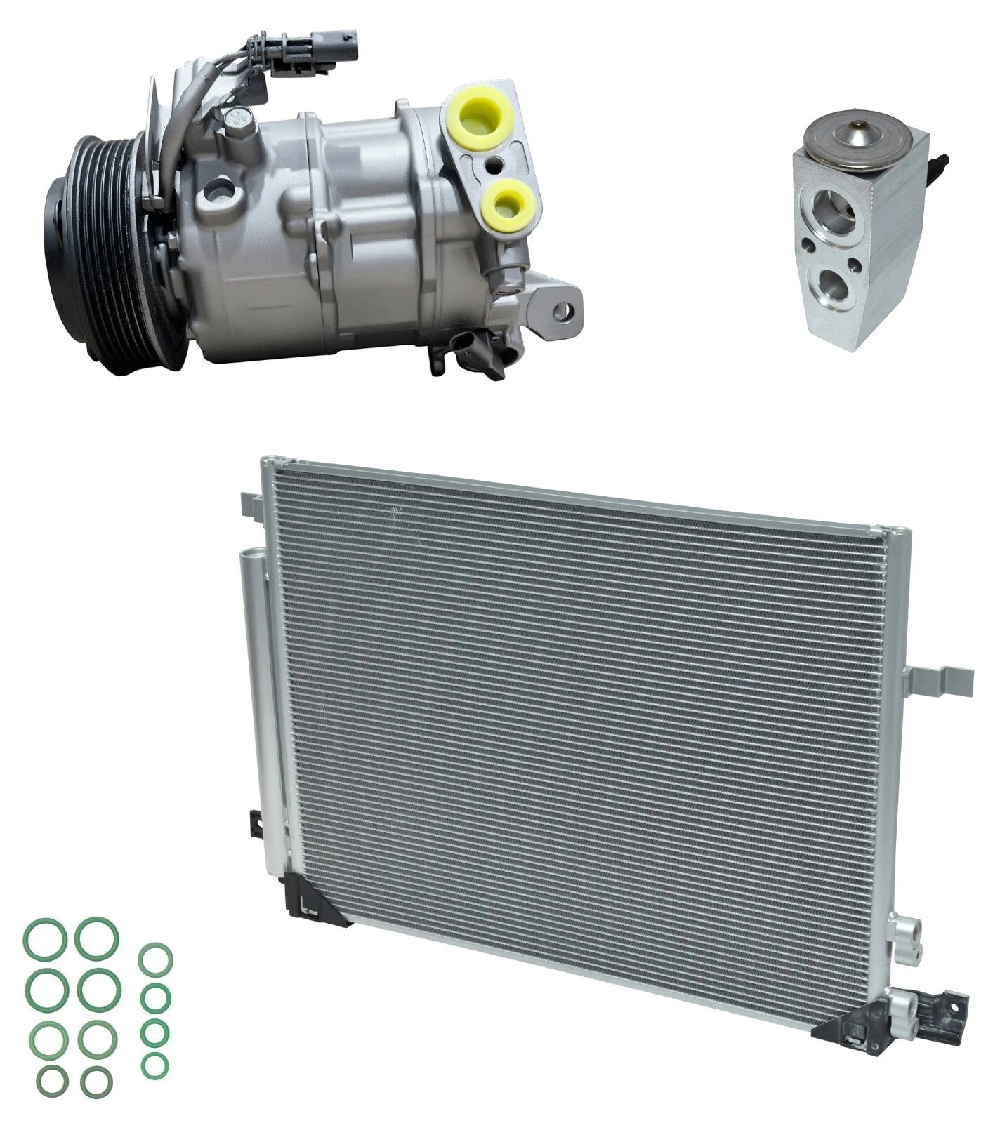AC Compressor Kit with Condenser for Cadillac ATS 3.6L (2018–2018)
