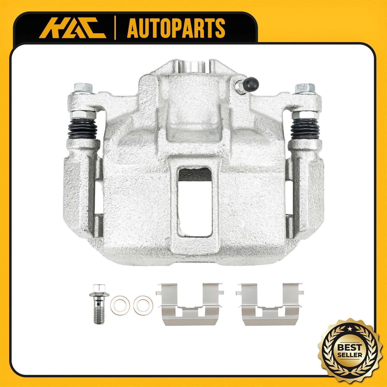 Brake Caliper with Bracket for Honda Accord 2003–2007 3.0L Front Left Driver