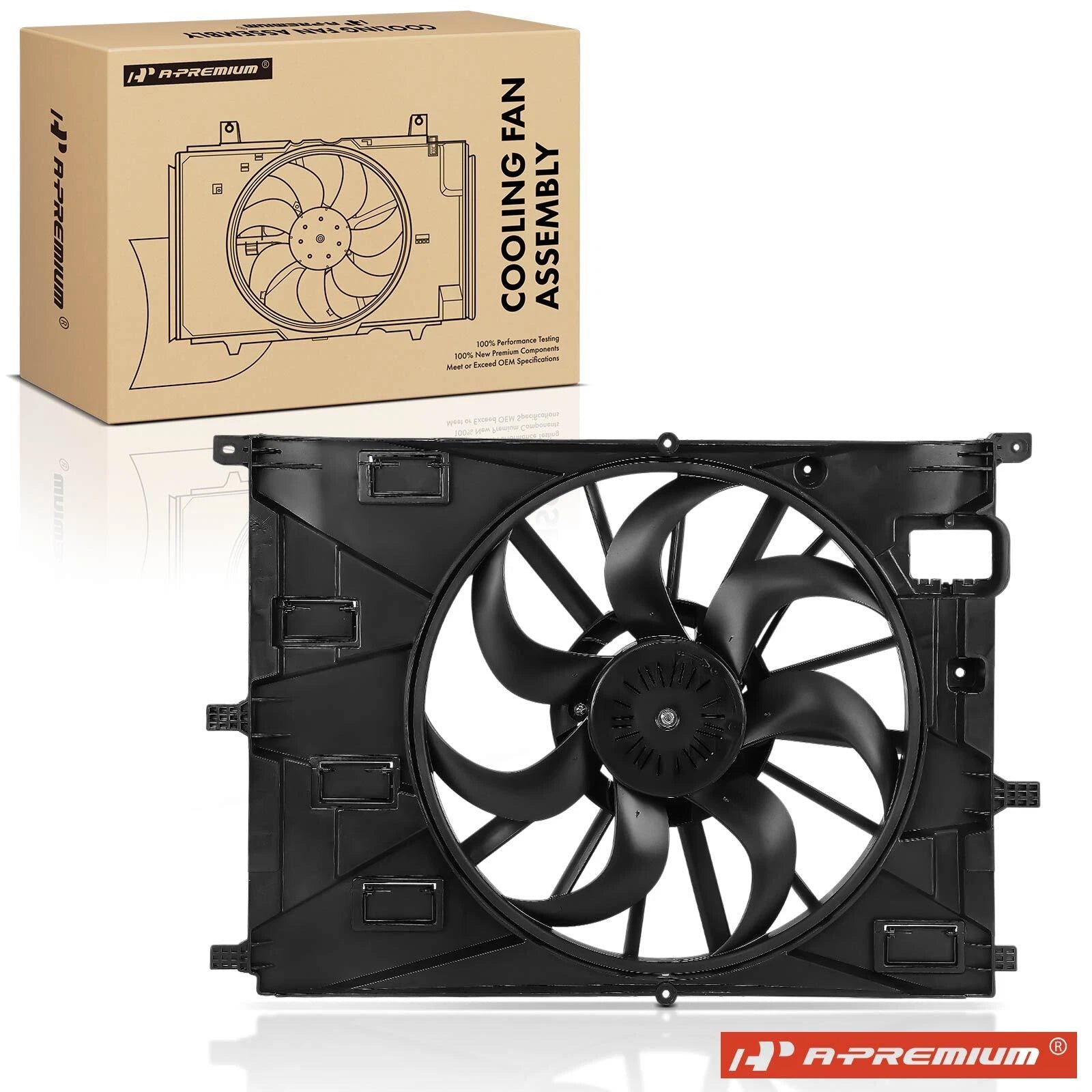 Cooling Fan Assembly with Shroud for Buick Encore GX (2020–2024)