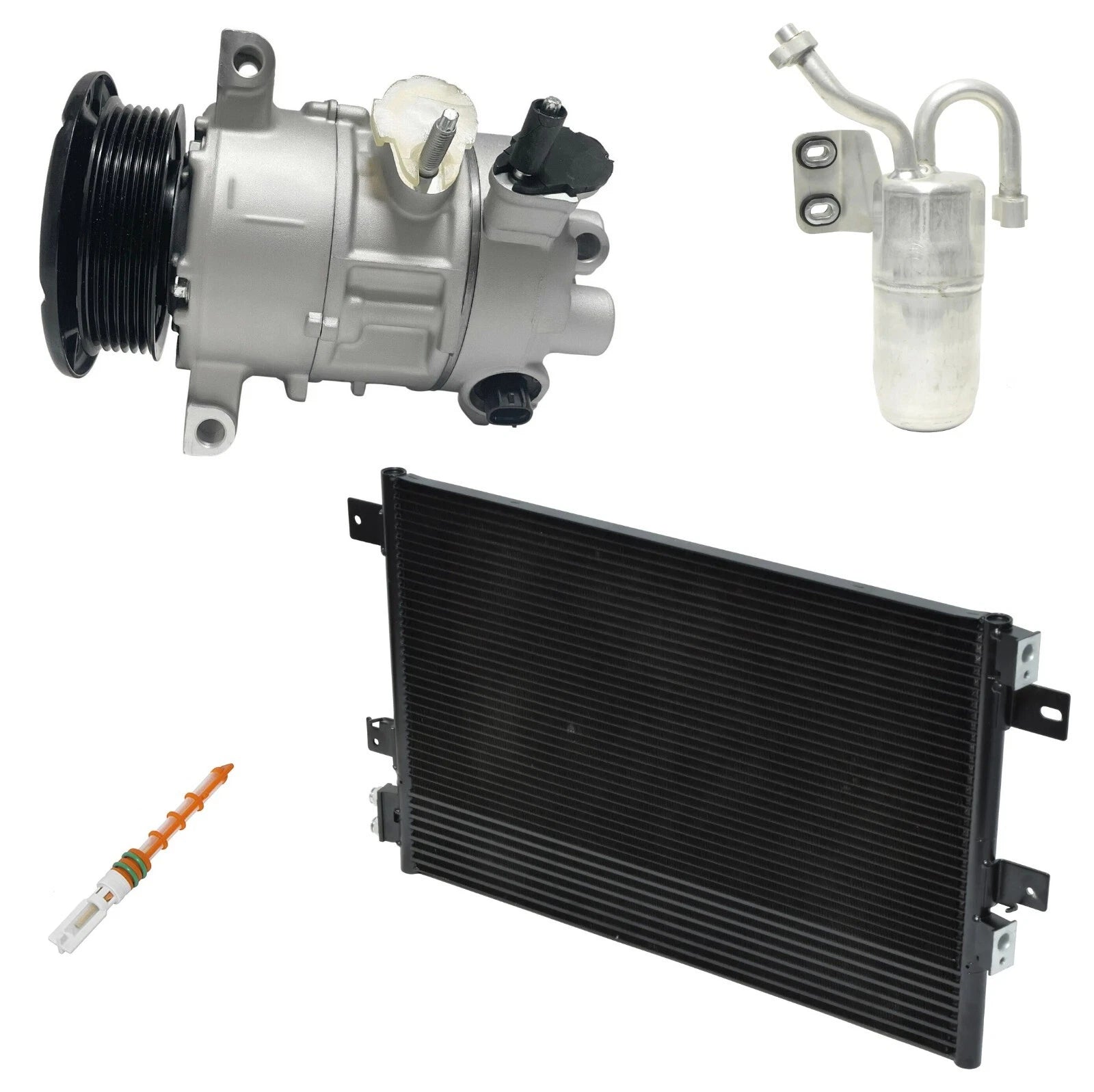 AC Compressor Kit With Condenser for Dodge Caliber 1.8L (2008–2012)