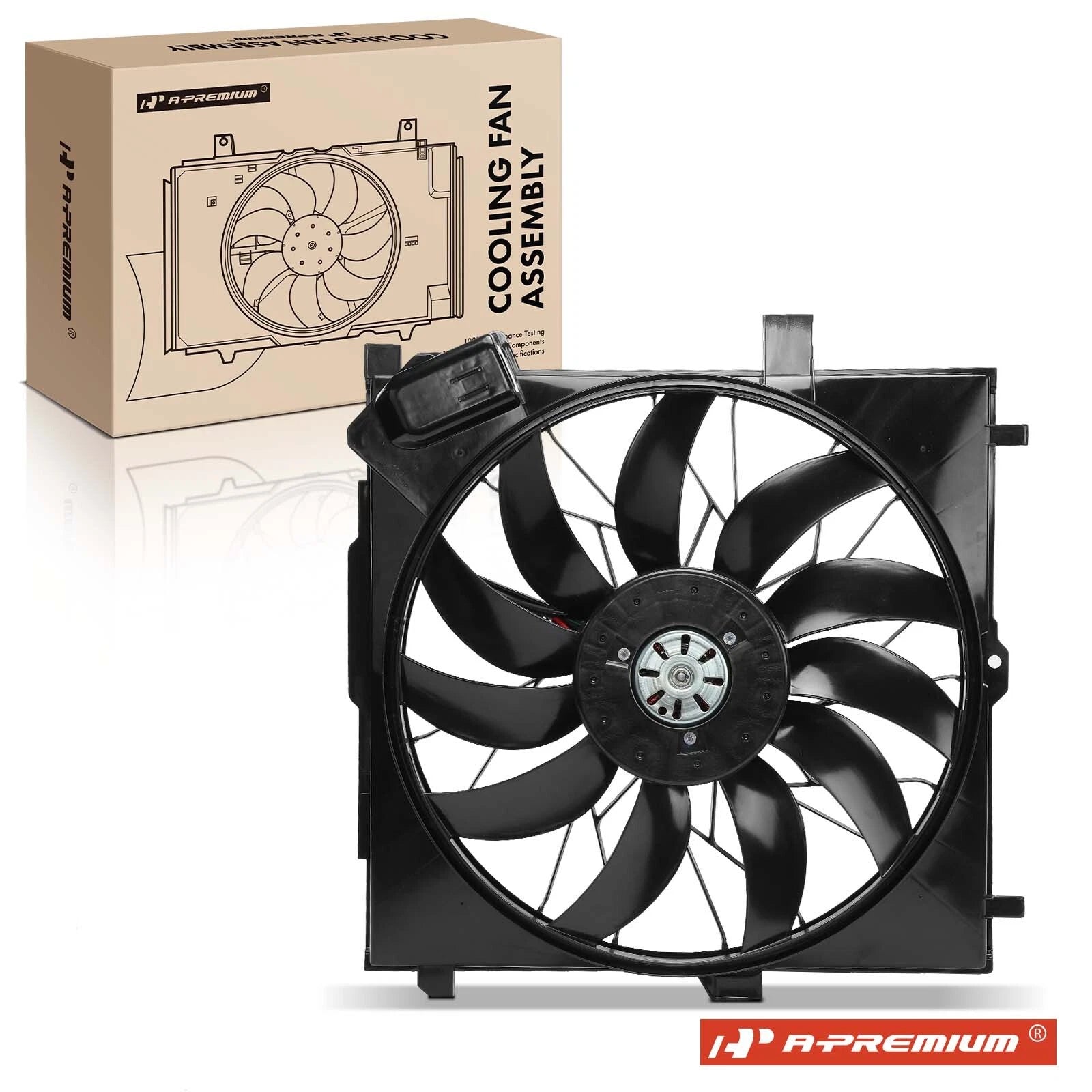 Cooling Fan Assembly with Brushless Motor for Mercedes-Benz G55 AMG (2005–2011)