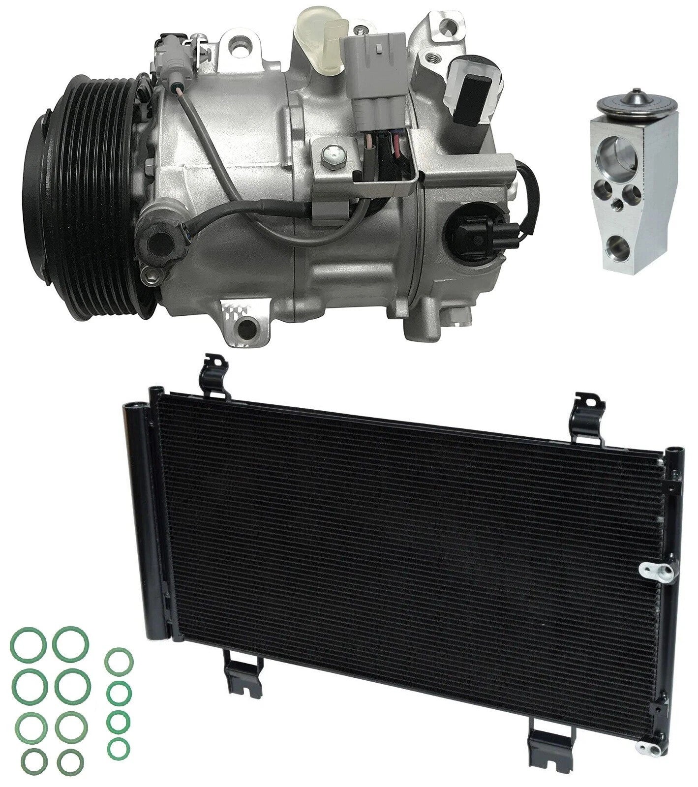 A/C Compressor Kit With Condenser for Lexus IS350 3.5L (2012–2014)