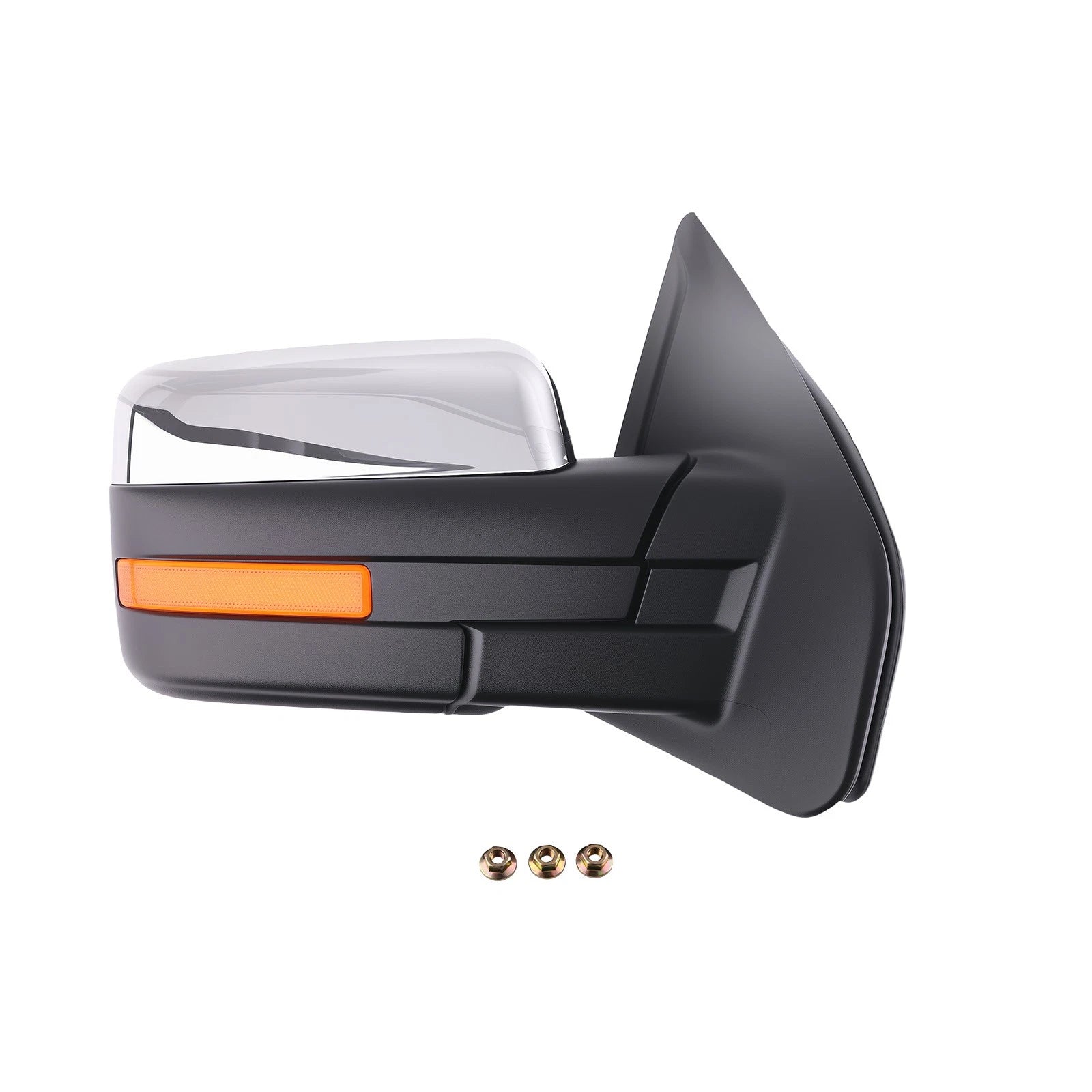 Heated Power Right Side Mirror for Ford F-150 (2004–2014) Chrome