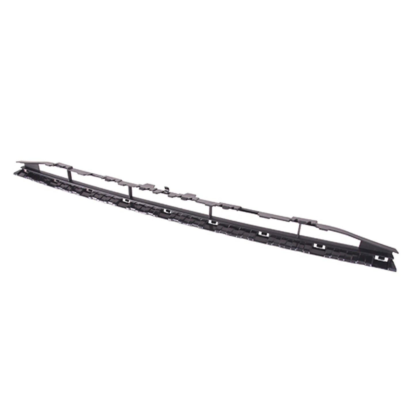 Front Bumper Cover Grille Replacement Black Matte ABS for Jeep Wrangler (2007–2018)