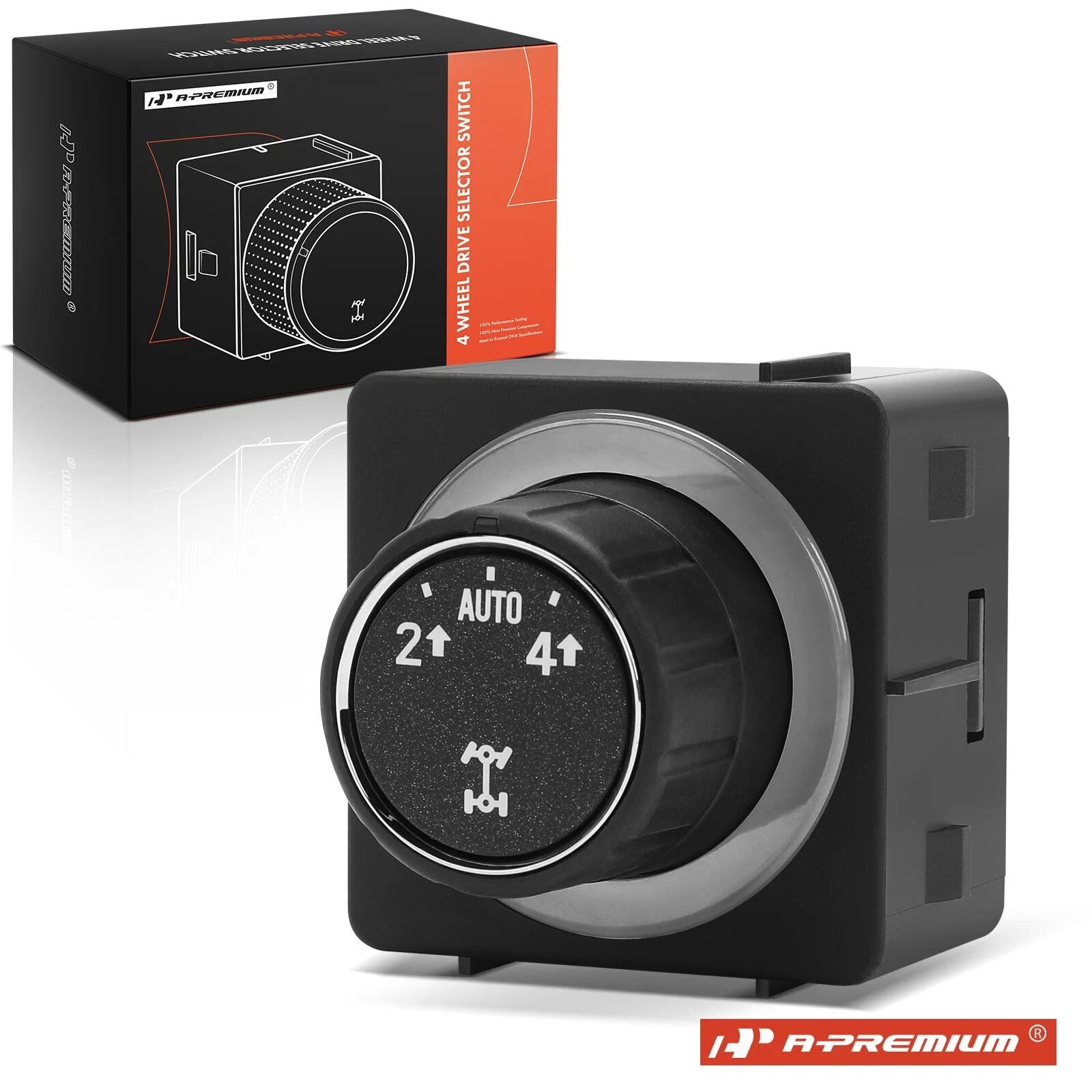 4WD Selector Control Switch for Chevy Silverado 1500 (2007–2019)