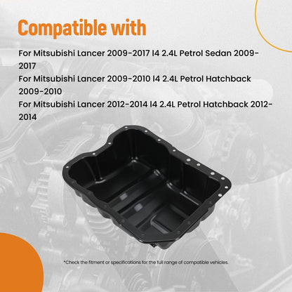 Lower Oil Pan for Mitsubishi Outlander Sport 2.0L (2012–2017) Steel Pan