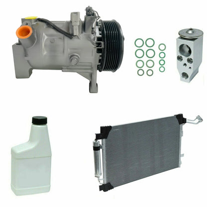 AC Compressor Kit with Condenser for Toyota Avensis (2003–2009)