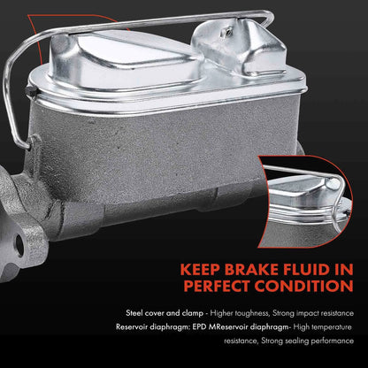 Brake Master Cylinder for Chevy C10, GMC C15 (1960–1987)