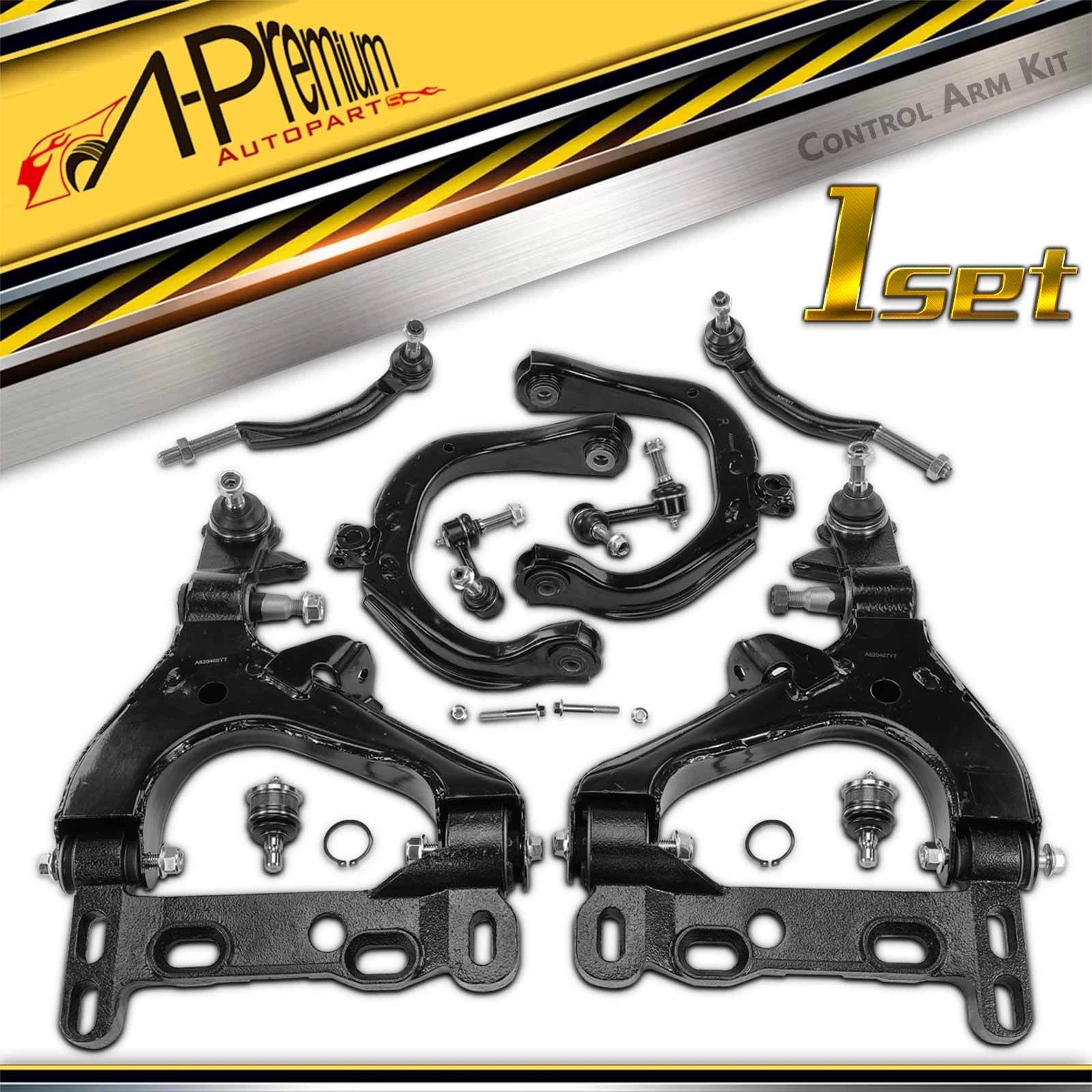 10x Control Arm with Ball Joints for Chevy GMC Envoy (2002–2009)