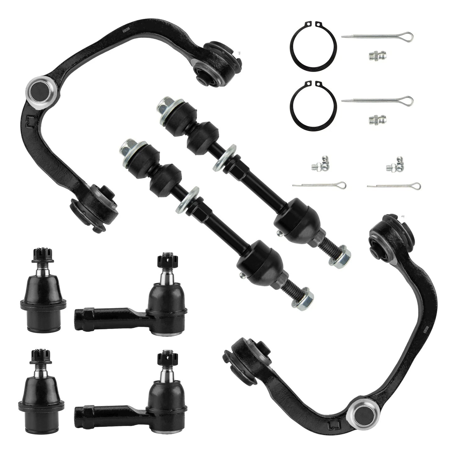 Front Upper & Lower Suspension Kit 8Pc for 2005–2008 Ford F-150 4.2L-5.4L