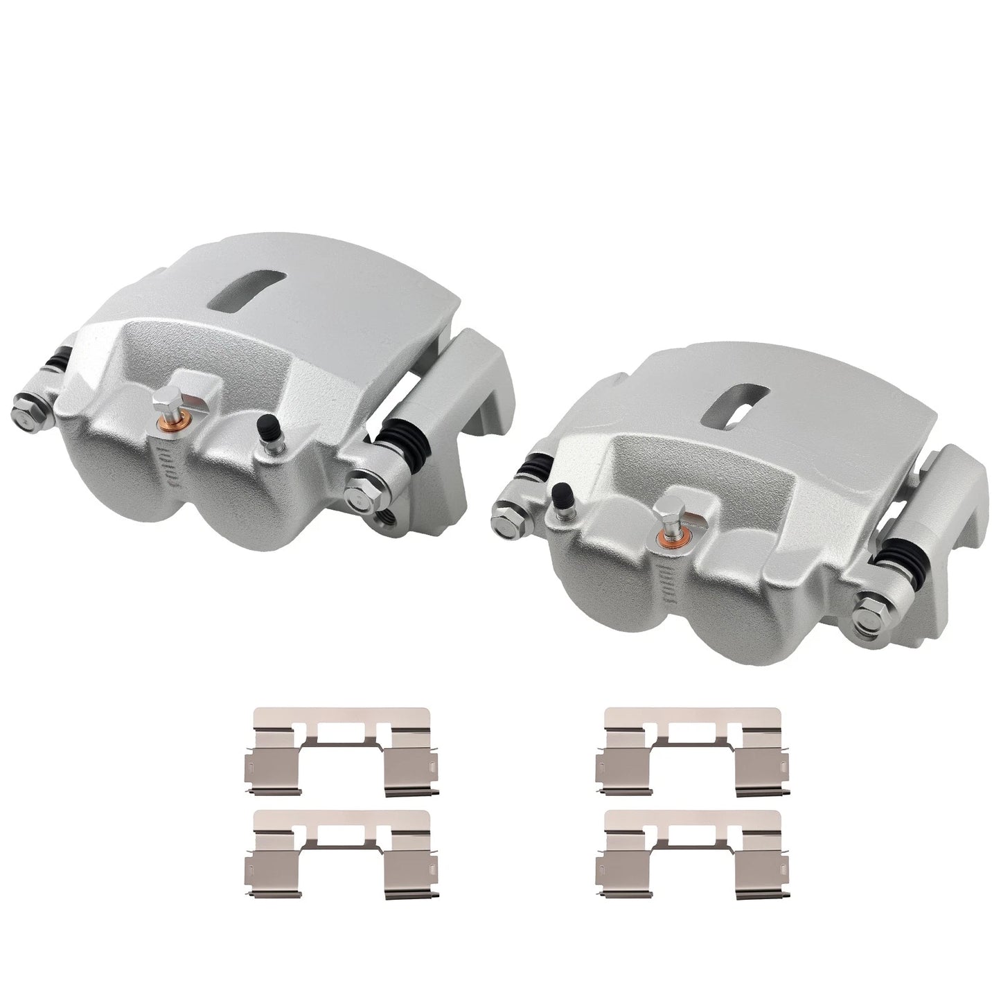 Front Disc Brake Calipers Set with Bracket for Ford F-150/Lobo (2004–2005)