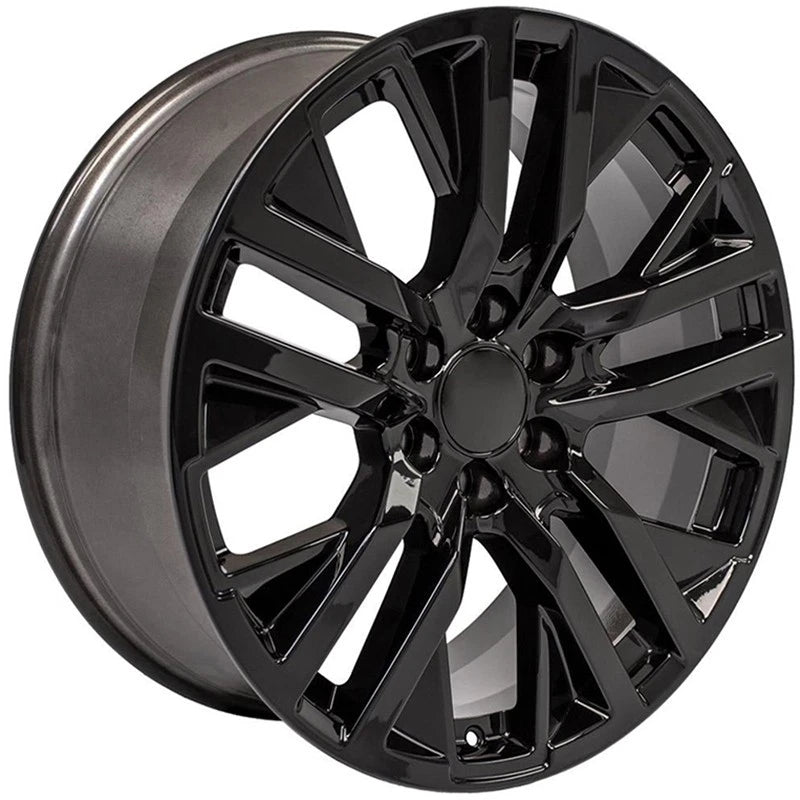 22 Inch Gloss Black Wheel Replacement for 2003-2014 Chevy Express 1500
