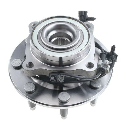 2X Front Wheel Hub & Bearing Assembly for Chevy Silverado 2500 HD (2001–2019)