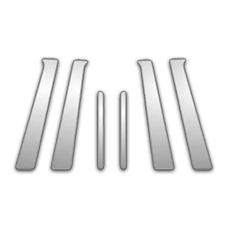 6Pc Chrome Pillar Post Covers For 05-12 Nissan Pathfinder - P5332