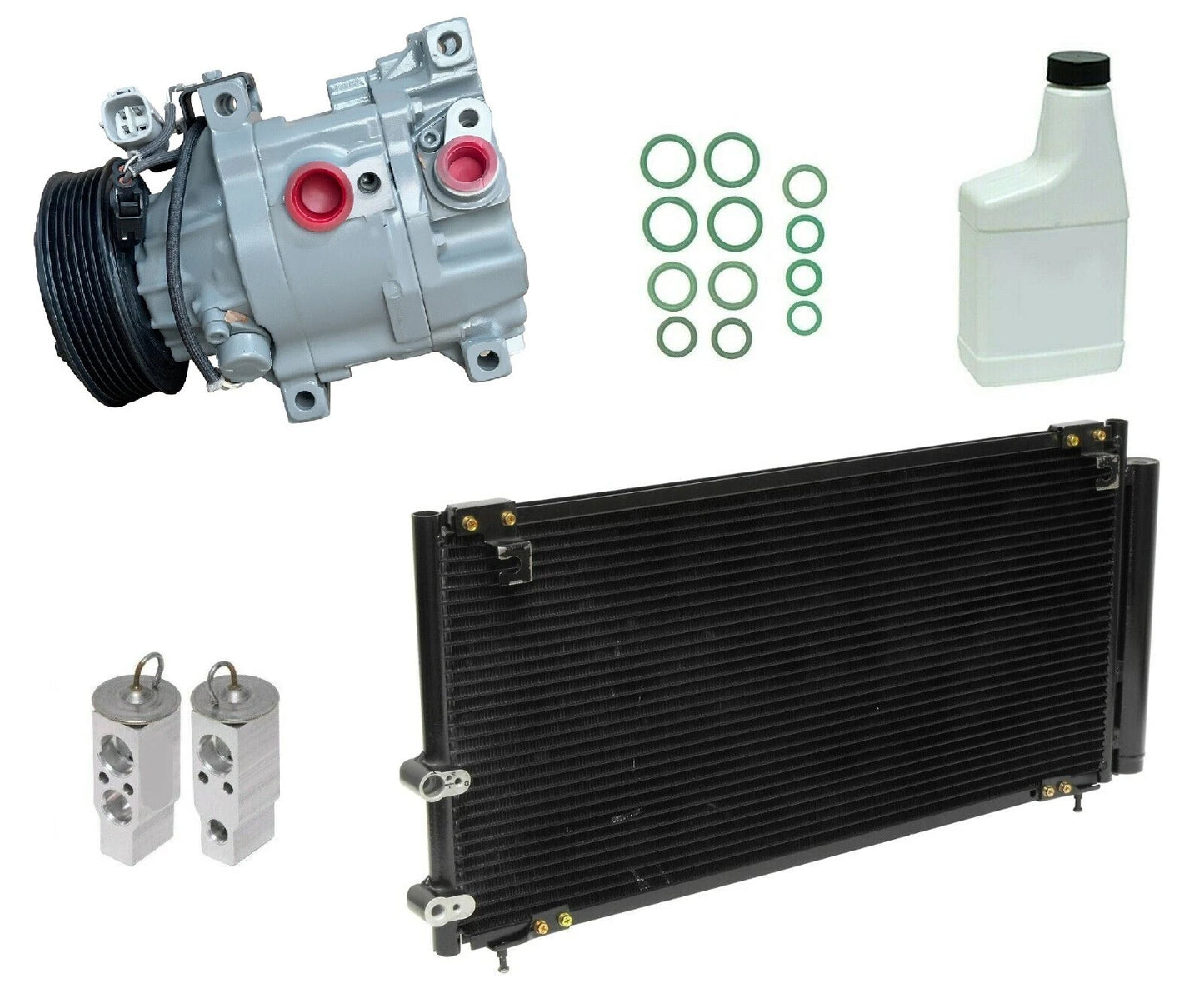 AC Compressor Kit with Condenser for Holden Captiva (2006–2016)