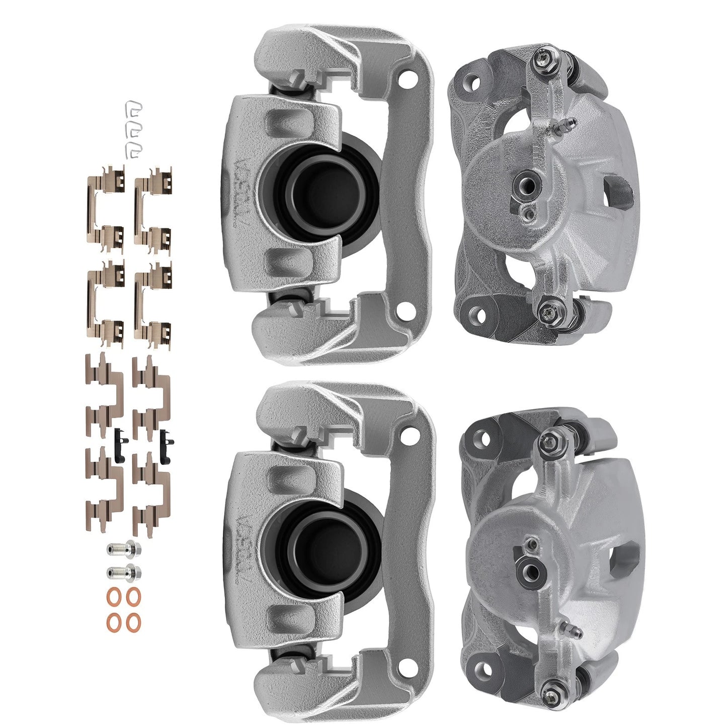 Front Rear Disc Brake Calipers with Bracket for Toyota Avalon Camry Solara (2010–2012)
