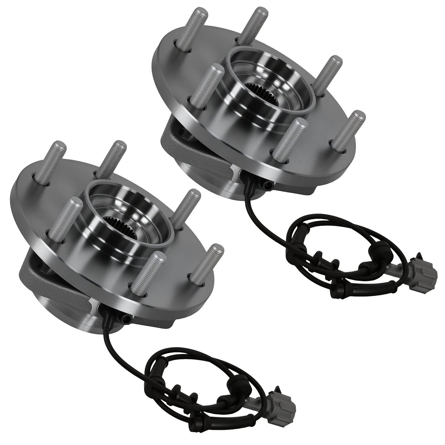 Front Wheel Hub & Bearing for Nissan Armada Titan (2004–2007) with ABS Wire