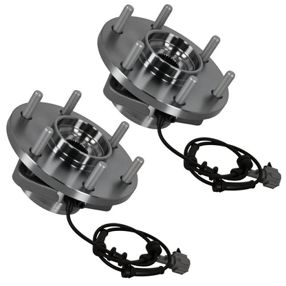 Front Wheel Hub & Bearing for Nissan Armada Titan (2004–2007) with ABS Wire