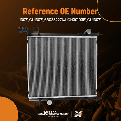 Aluminum Engine Radiator for Jeep Liberty 3.7L (2008–2012)