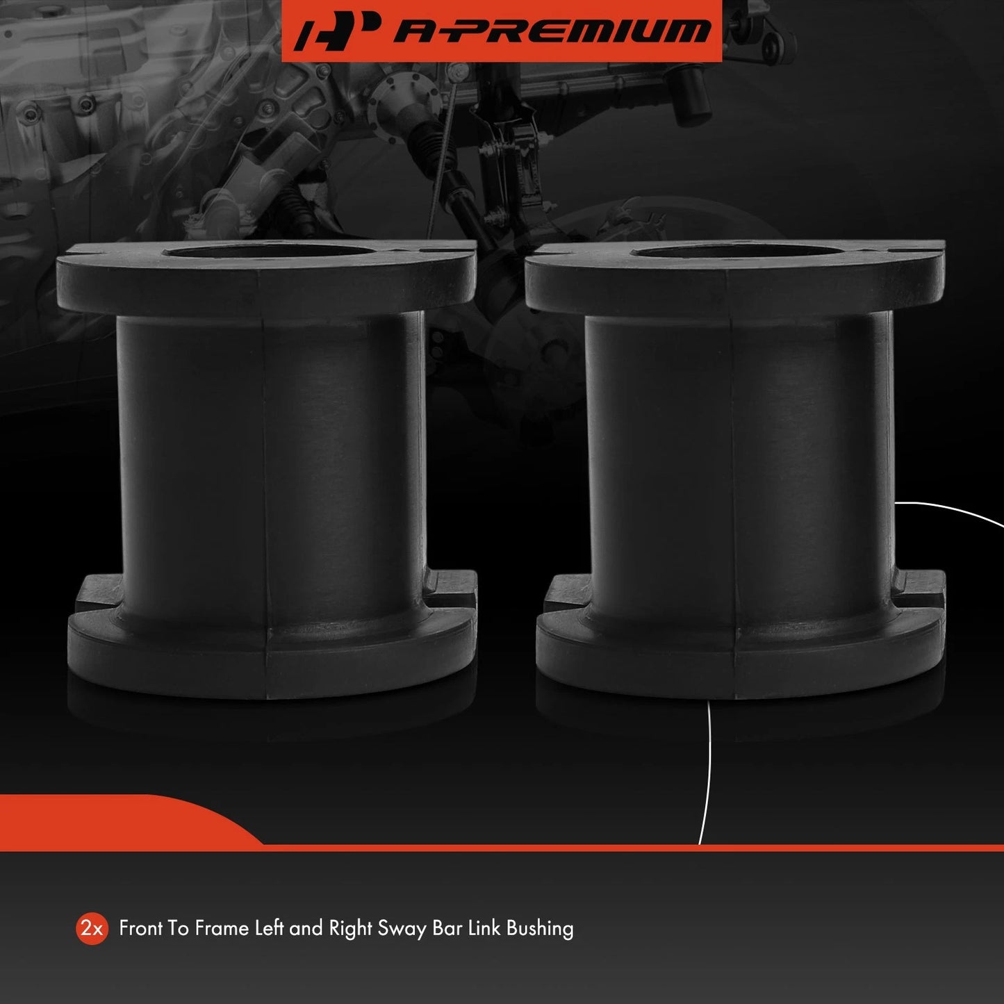 2X Front Frame Side Sway Bar Bushing for Chevrolet Cruze (2011–2015)