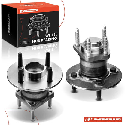 2X Front Wheel Hub & Bearing Assembly for Chevy Cobalt (2005–2010)