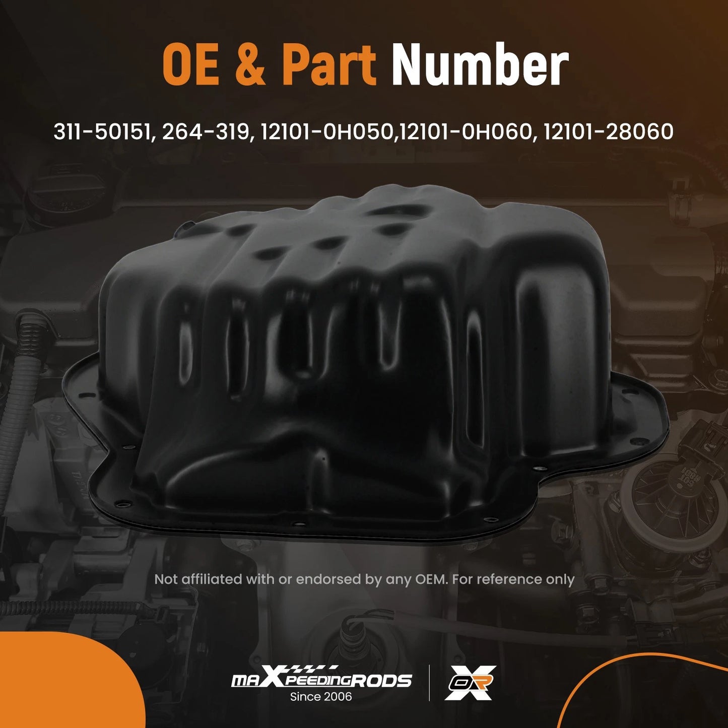 Engine Oil Pan for Scion xB 2.4L Wagon (2008–2010)
