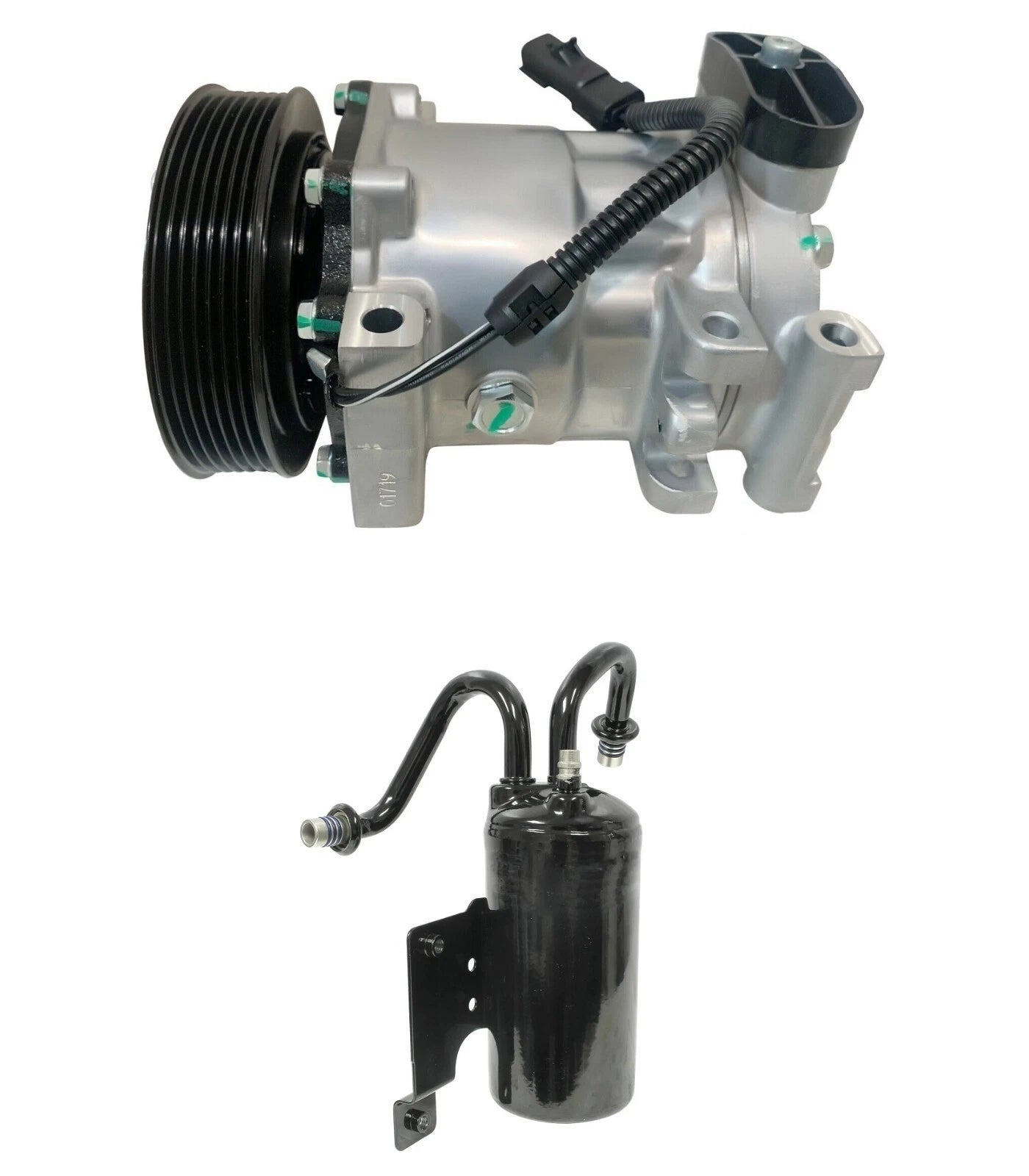 AC Compressor Kit Replacement for Dodge Ram 1500 3.9L 5.9L (2002–2002)