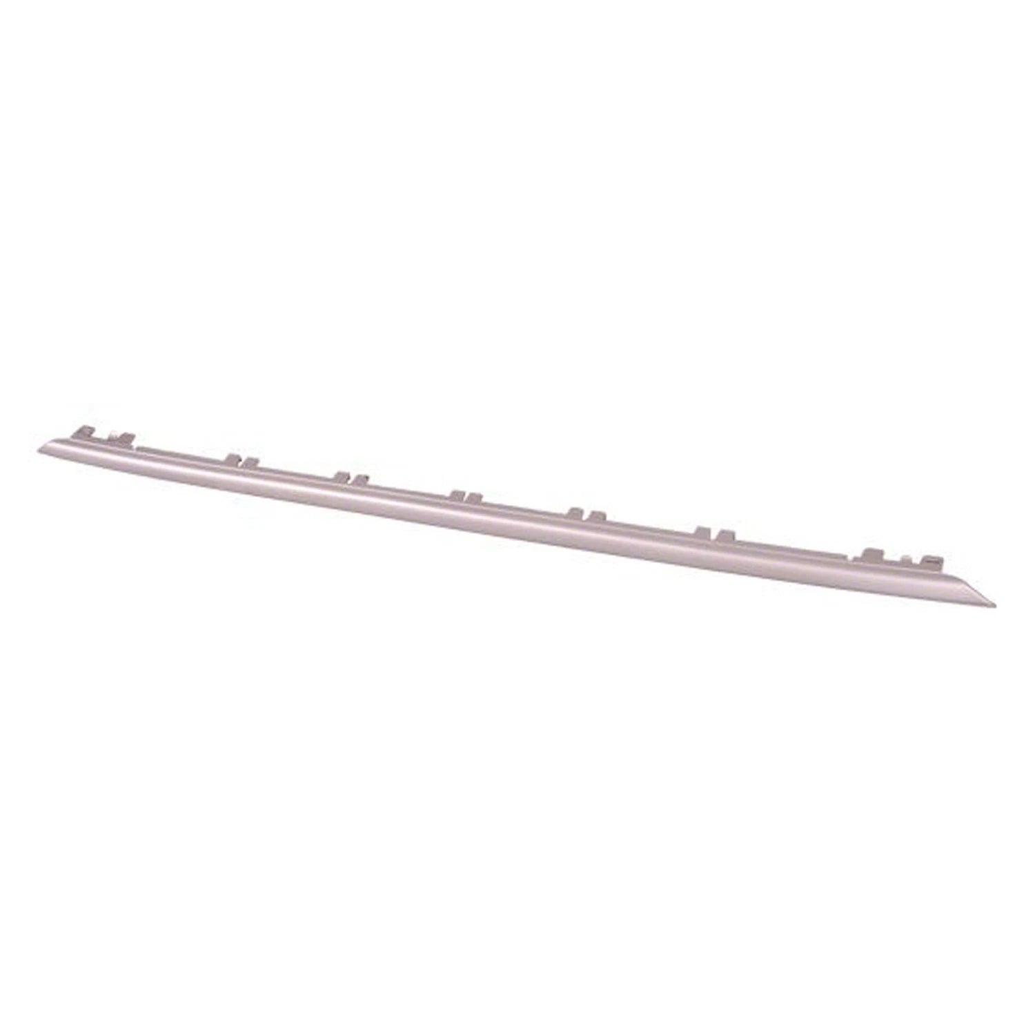 Replacement Silver Painted Polypropylene Front Bumper Cover Molding