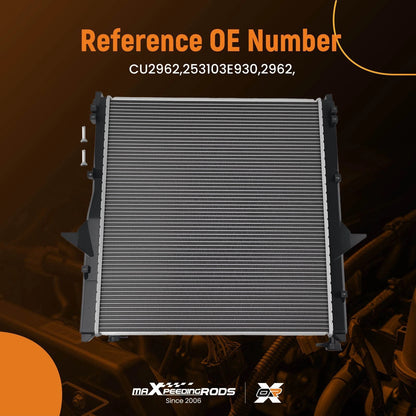 Aluminum Radiator for Kia Sorento 2.4L 3.3L (2007–2009)
