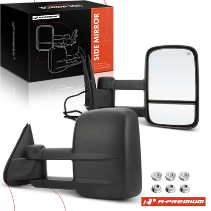 2X Power Towing Mirrors for Silverado 1500 (1999–2002, 2007)