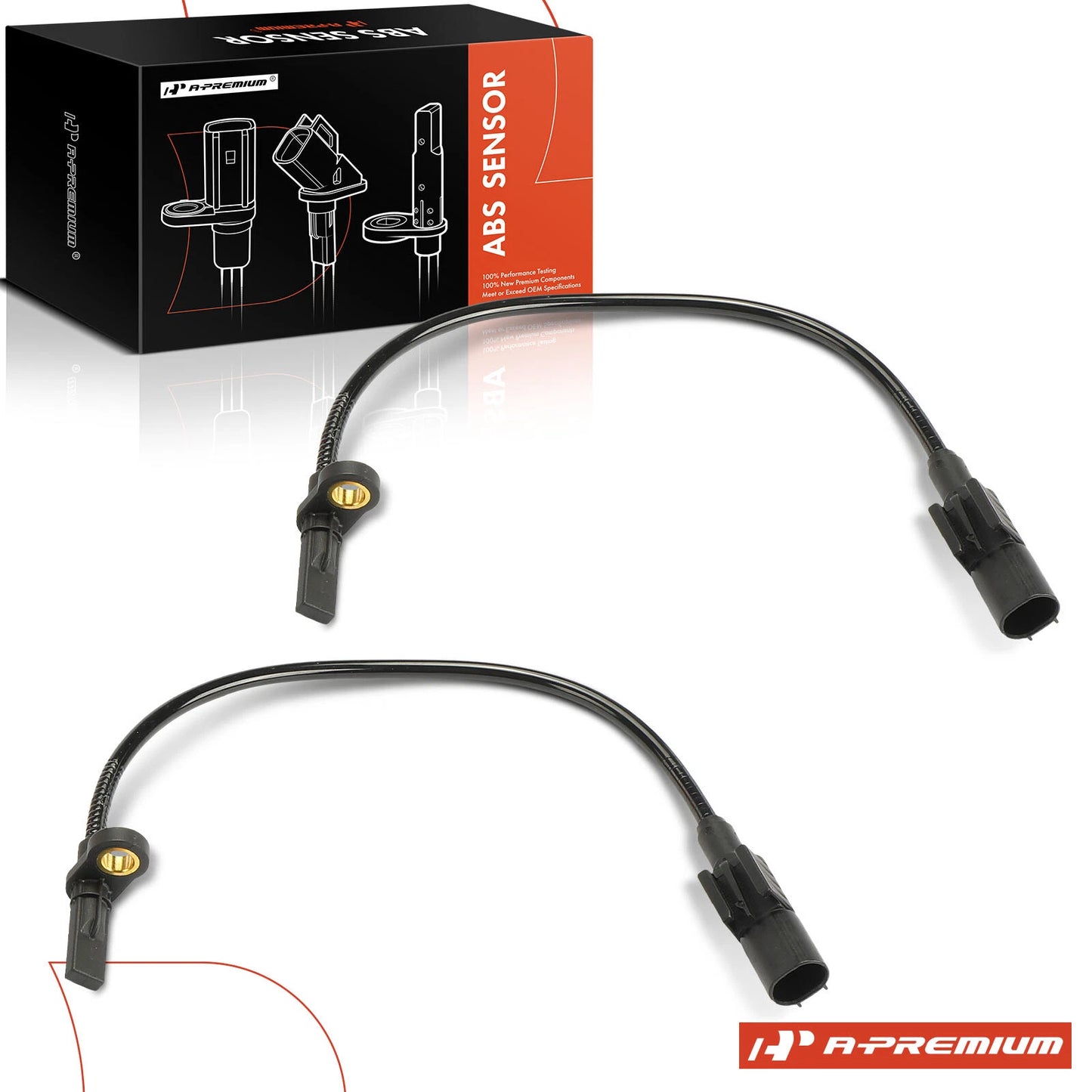2X Rear ABS Wheel Speed Sensor for Mercedes-Benz GLE400 GLE350 (2016–2019)