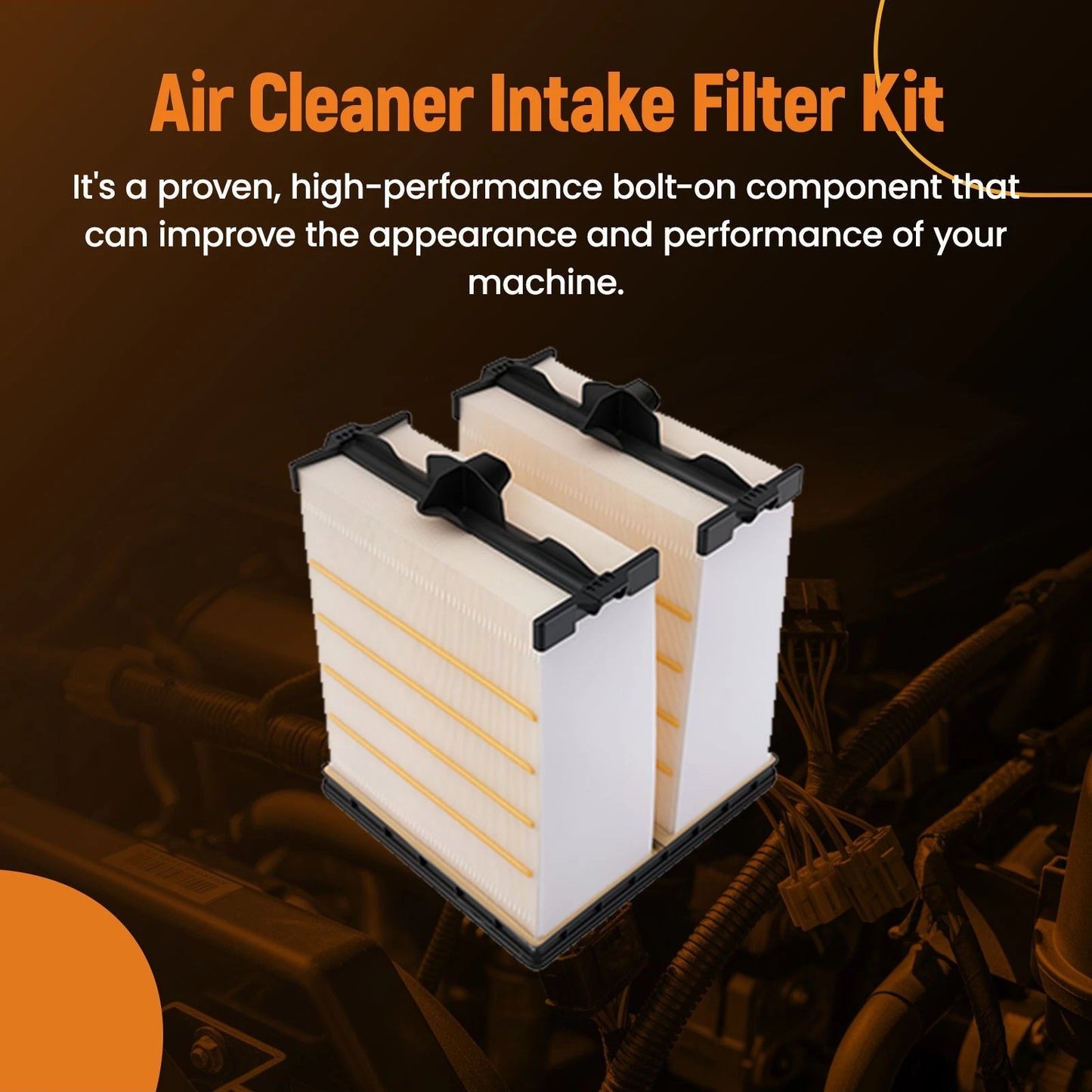 Air Filter Set for Cummins QSL9 Tier 4 (2014–2018)