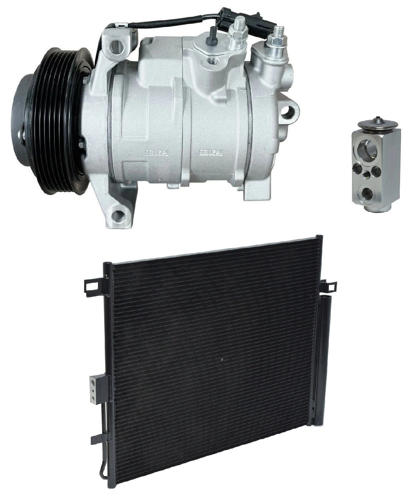 AC Compressor Kit With Condenser for Dodge Durango 5.7L (2016–2017)